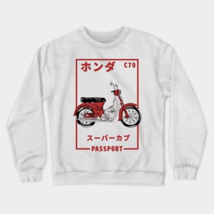 C70 Passport Honda Super Cub Crewneck Sweatshirt